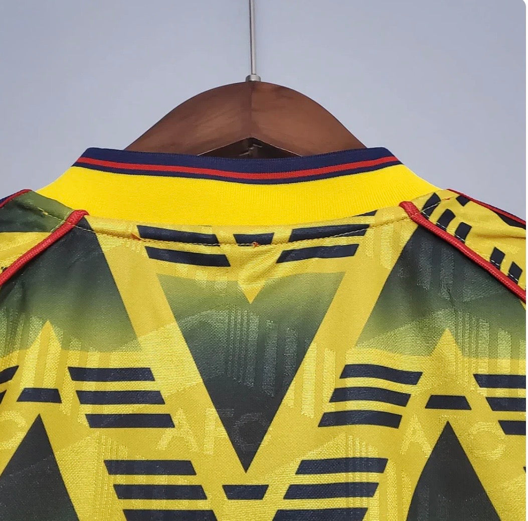 Arsenal FC Retro Away Jersey 1991-1993