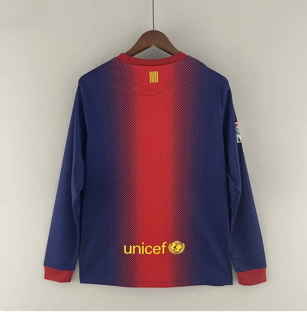 FC Barcelona Retro Home Jersey Long Sleeve 2012/13