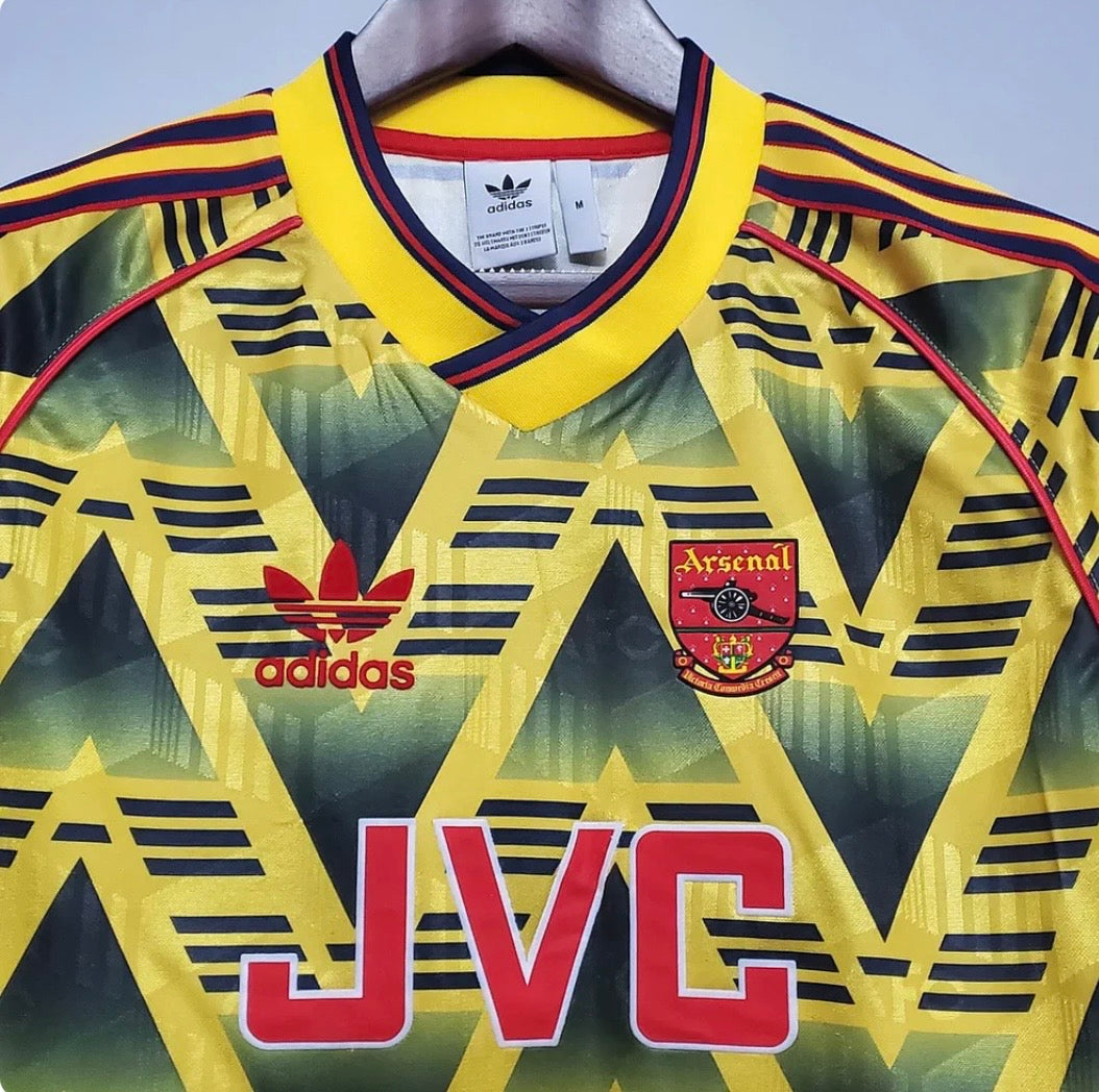 Arsenal FC Retro Away Jersey 1991-1993