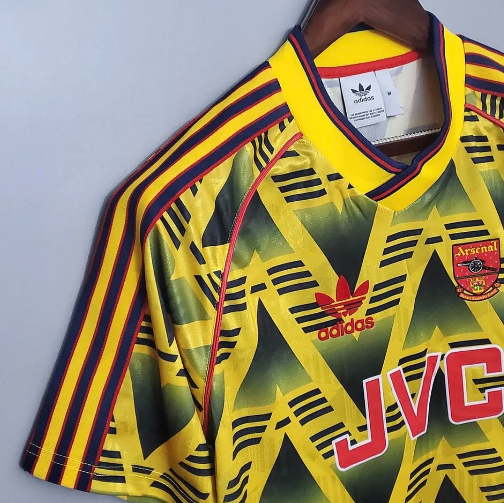 Arsenal FC Retro Away Jersey 1991-1993