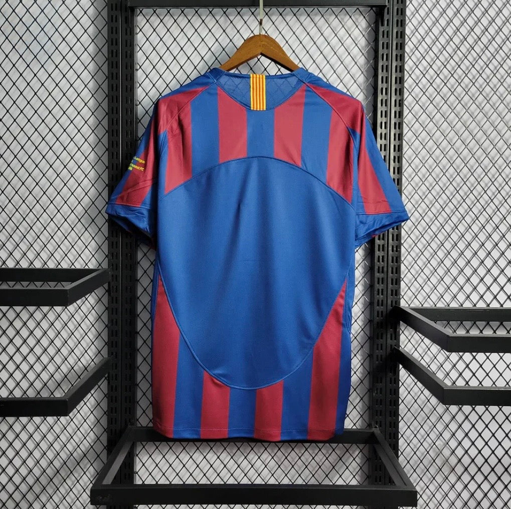 FC Barcelona Retro Home UCL Jersey 2005/06