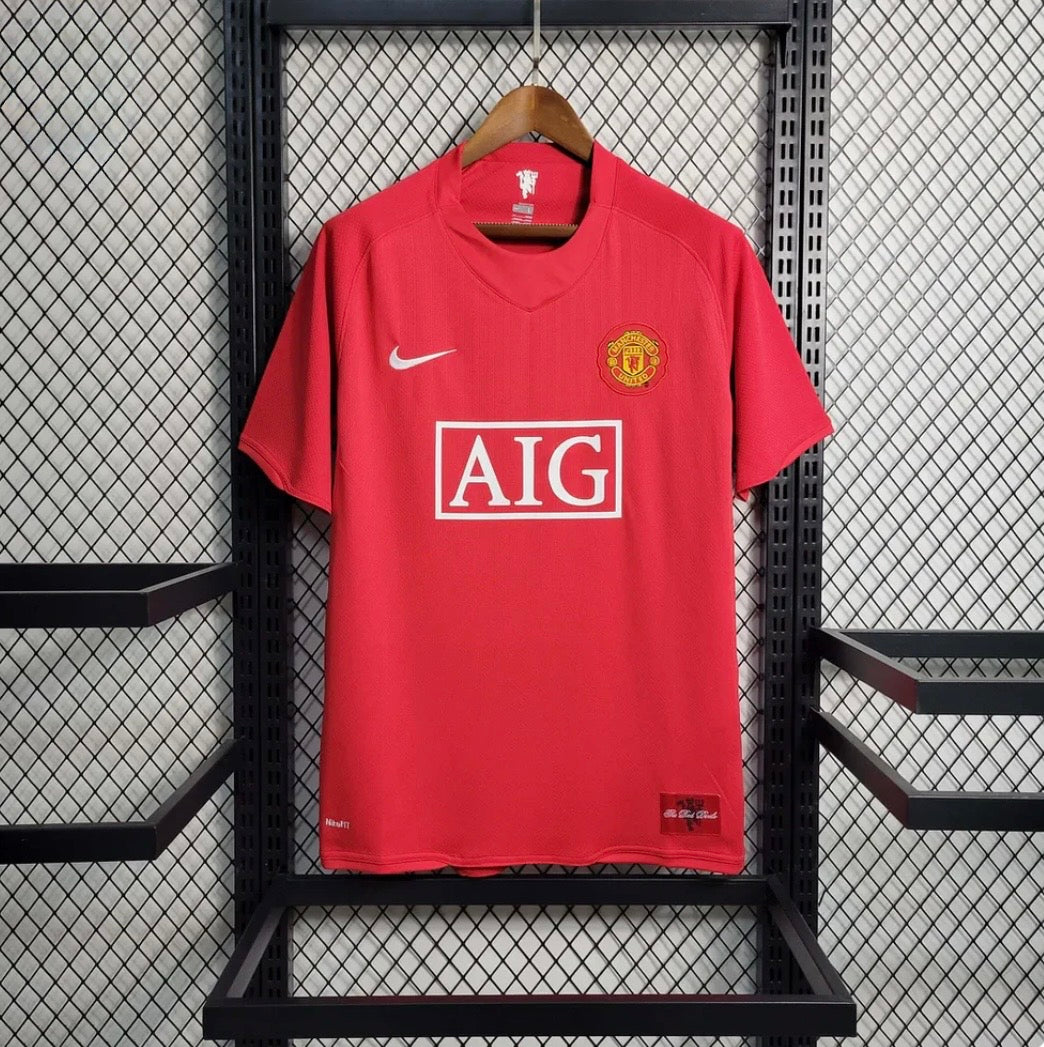 Manchester United FC Heim-Retro-Trikot 2007/08 Cristiano Ronaldo #7
