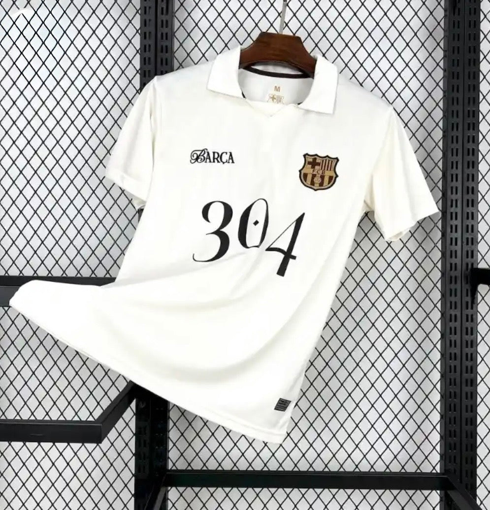 FC Barcelona Lamine Yamal White Limited Jersey