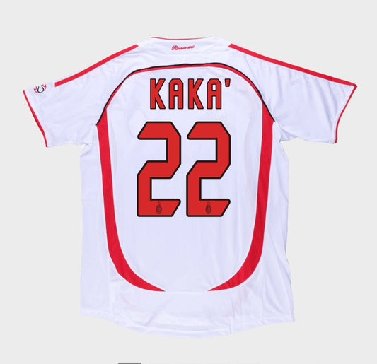 AC Milan Away UCL Final Retro Jersey 2006/07 Kaká #22