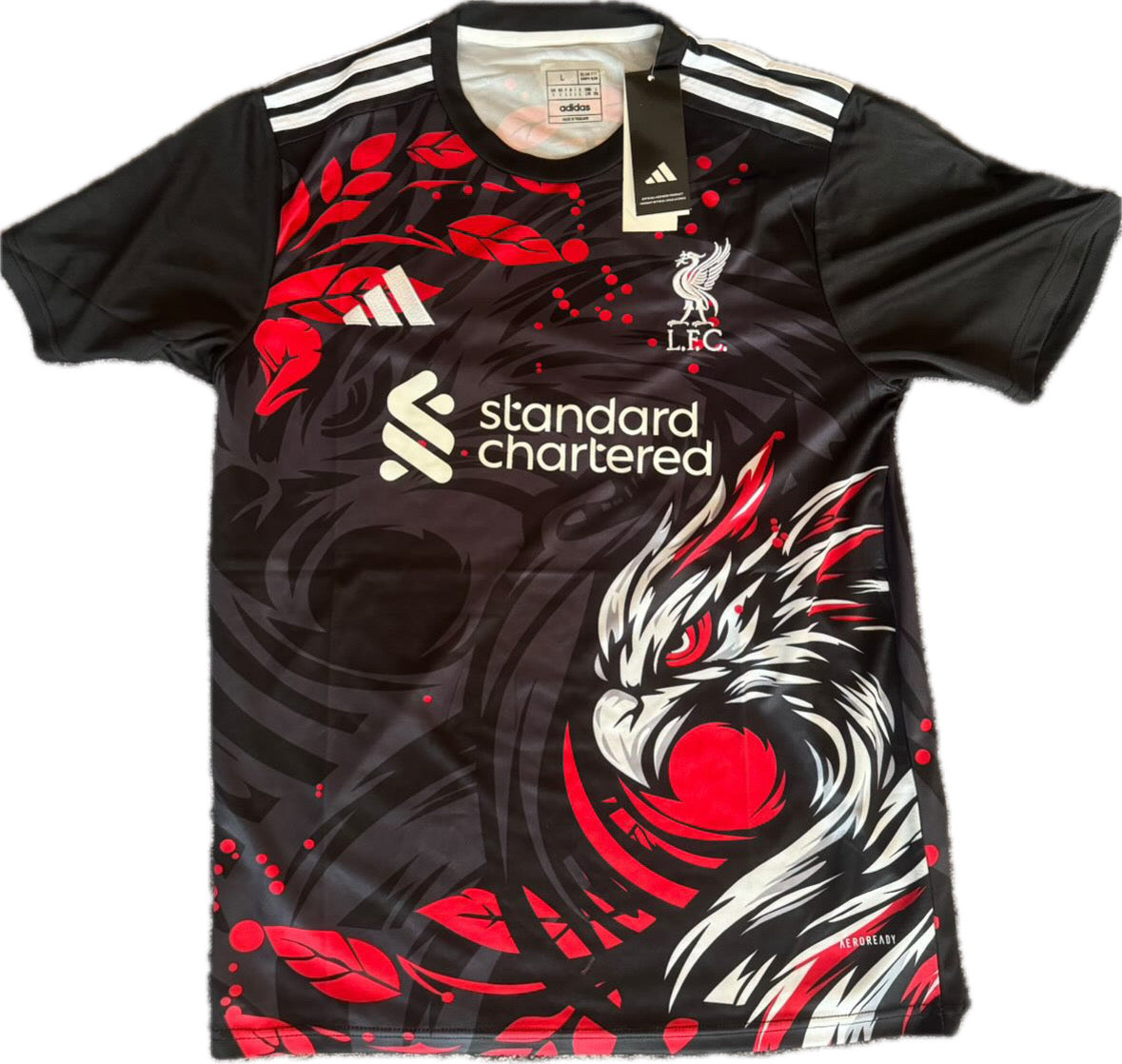 Liverpool fc black&red 2024/25 x eternal blaze