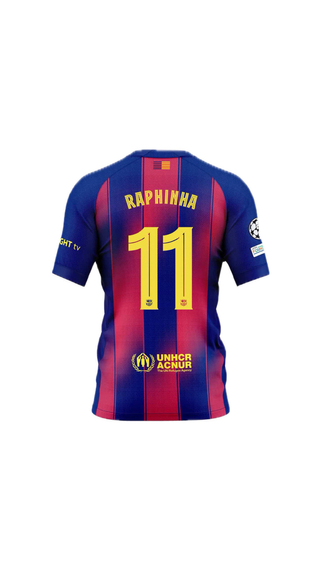 Barcelona home 2025/26 UCL Raphinha #11